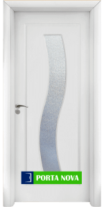 Интериорна врата серия Стандарт, модел 066 W, цвят Бял