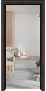 Стъклена врата Standart Basic 10, Венге