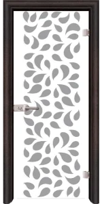 Стъклена врата Standart Print G 13-1, Венге