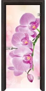 Стъклена врата Standart Print G 13-3 Pink, Венге